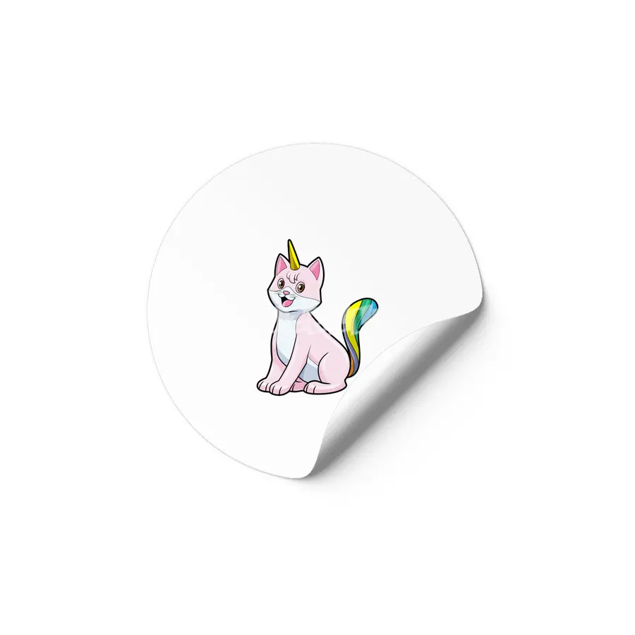 Cat Unicorn Etiket