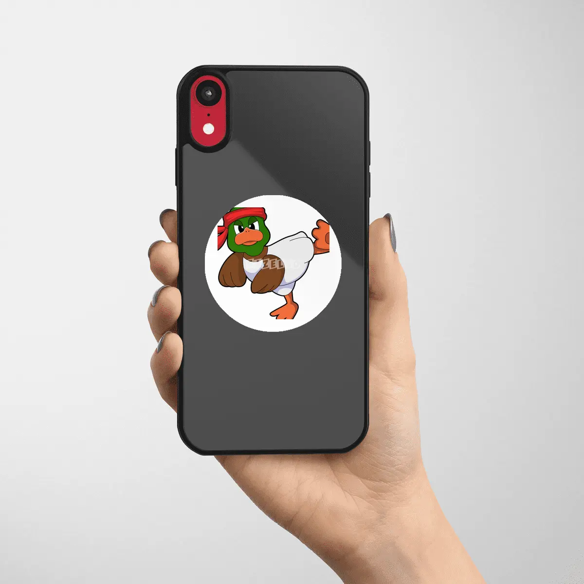 Duck at Martial arts Karate Etiket