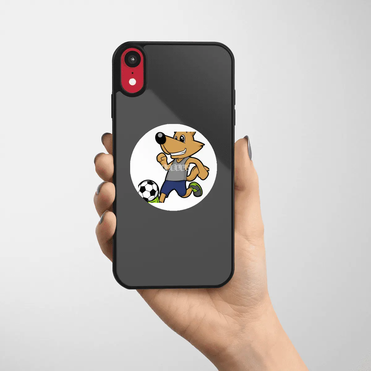 Dog as Soccer player at Soccer Etiket