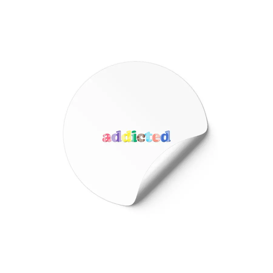 addicted Etiket