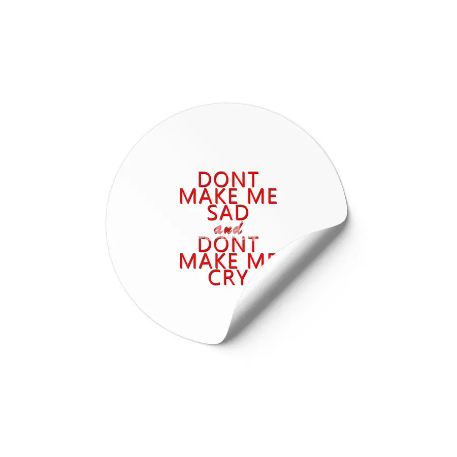 don't make me Etiket