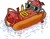 Summer is the best season. A hot dog in a swimming pool, with ketchup & mustard, the best thing ever.
