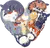 A bunch of cuddly kitties in the shape of a heart. 
