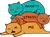 Cats is a funny and cute art inspired by animals lover and stress and anxiety. Cats art is the perfect gift for cats lover.
