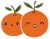 These mandarin oranges are happy because they are the happy Chinese New Year oranges! Just bring them home and they’ll keep smiling. 