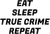 Eat Sleep True Crime Repeat - funny podcaster - love podcasting -  International Podcast Day