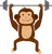 For anyone who loves going to the gym or weightlifting, this funny monkey gym themed t-shirt is sure to draw a smile. Is'nt Cute right? Every day is a workout day!