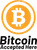 Our Bitcoin Accepted Here it's a great for any bitcoin enthusiast, bitcoin miner, btc lover, bitcoin trader or cool person who loves bitcoin cryptocurrency