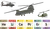 Let everyone know about your chemistry with helicopters. 
There are three military helicopters (Apache, Chinook and Huey) hovering above the chemical elements which form the word "Helicopters'. 