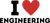 A simple heart design for Engineering lovers. Perfect if you want a minimalist text design to express your love for Engineering.