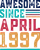 Awesome Since April 1997. Awesome since 1997, born in 1997, vintage 1997 shirt, 1997 birthday gift, april gift, april bday gift, happy birthday shirt, matching birthday.