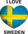 I love Sweden. My home, my country, my heart. Nice gift for the holiday and everyone of Sweden loves. A beautiful shirt gift idea for Christmas