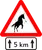 Beautiful respect unicorn road sign. Perfect gift idea for unicorn fans and animal lover