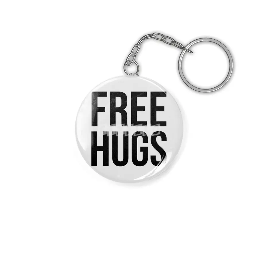 FREE HUGS Anahtarlık