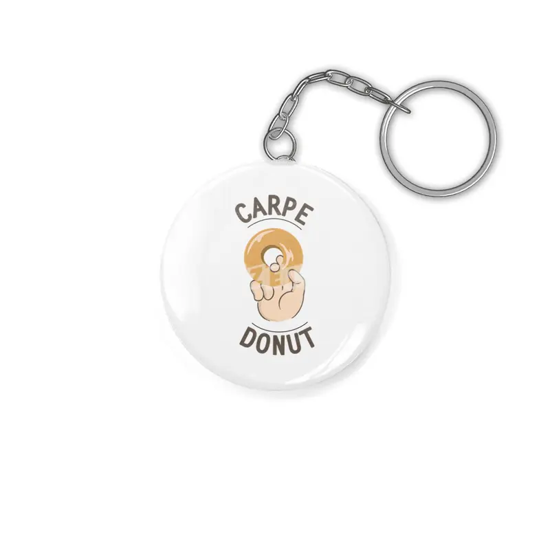 Carpe Donut Anahtarlık