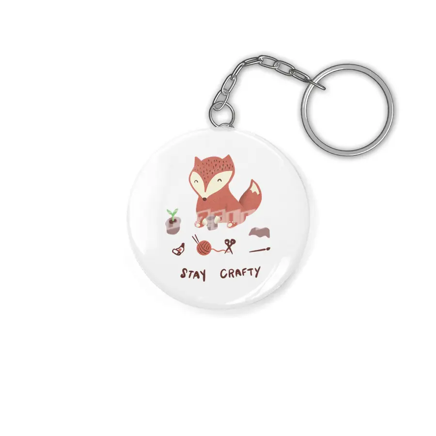 Crafty as a Fox Anahtarlık