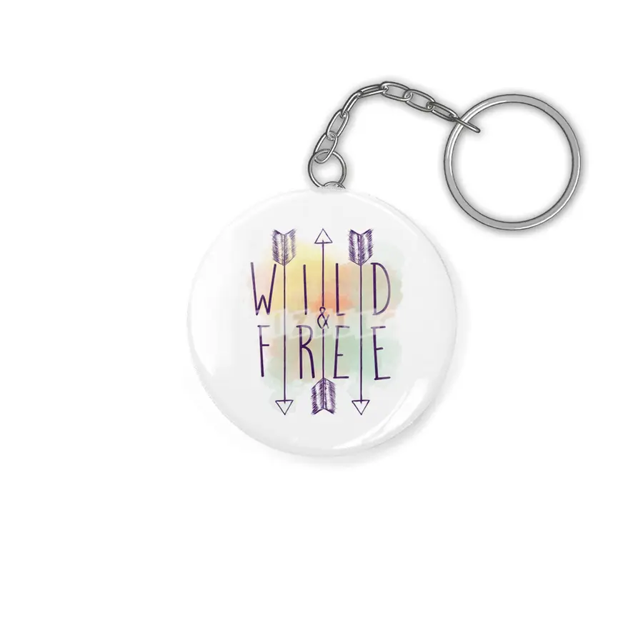 Wild and Free Anahtarlık