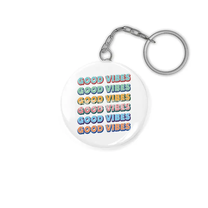 Good Vibes (Only) Anahtarlık