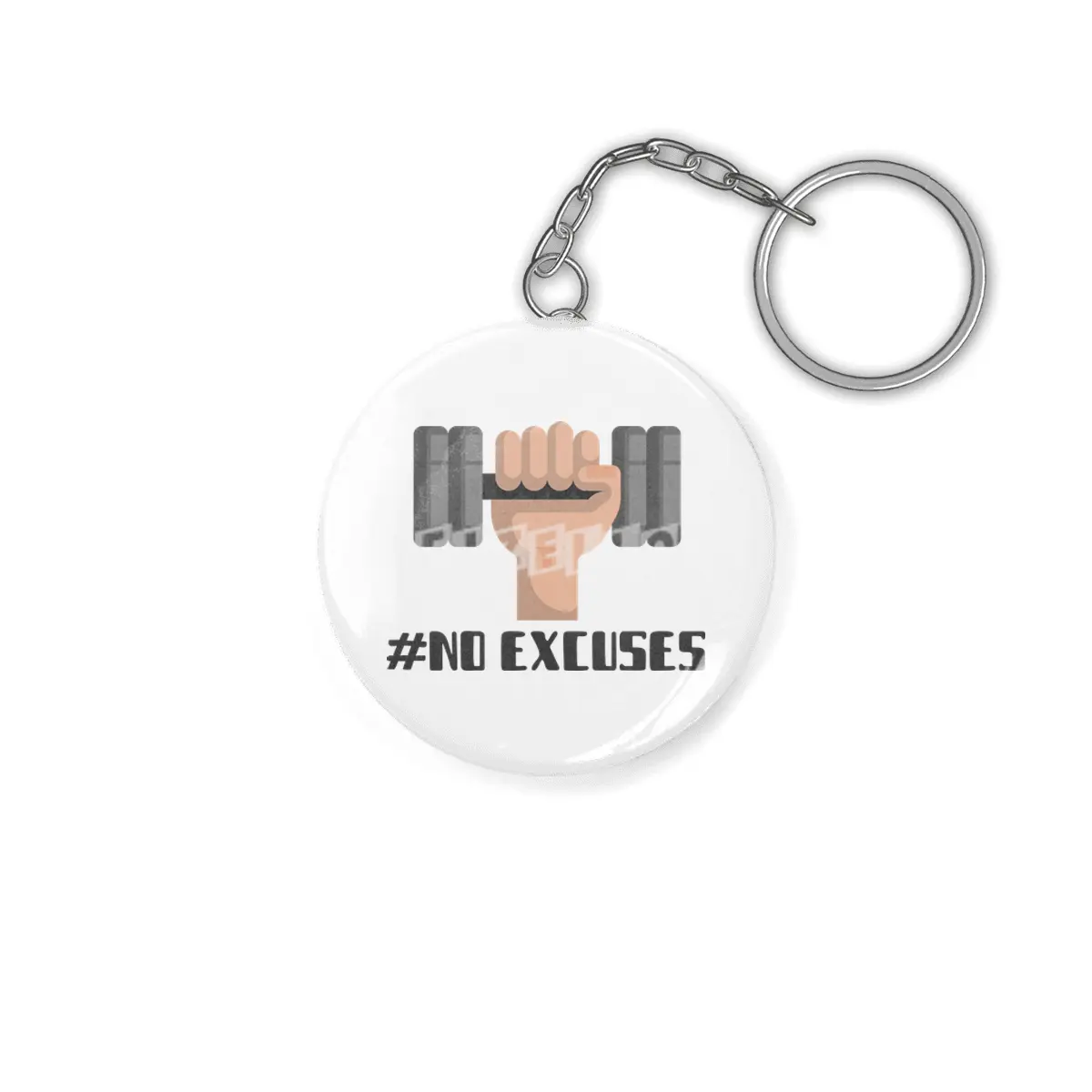 No Excuses Anahtarlık