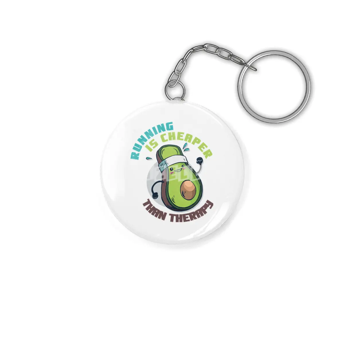 Jogging Avocado Anahtarlık