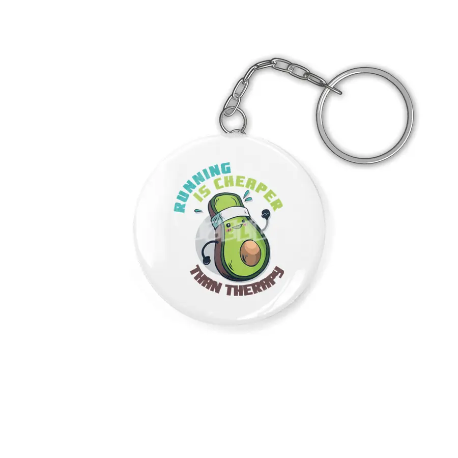 Jogging Avocado Anahtarlık