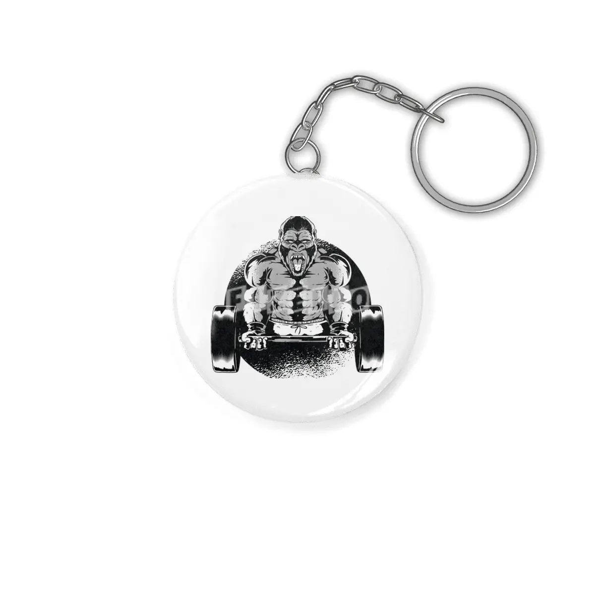 Gorilla Dumbbell Anahtarlık