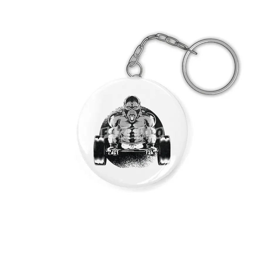 Gorilla Dumbbell Anahtarlık