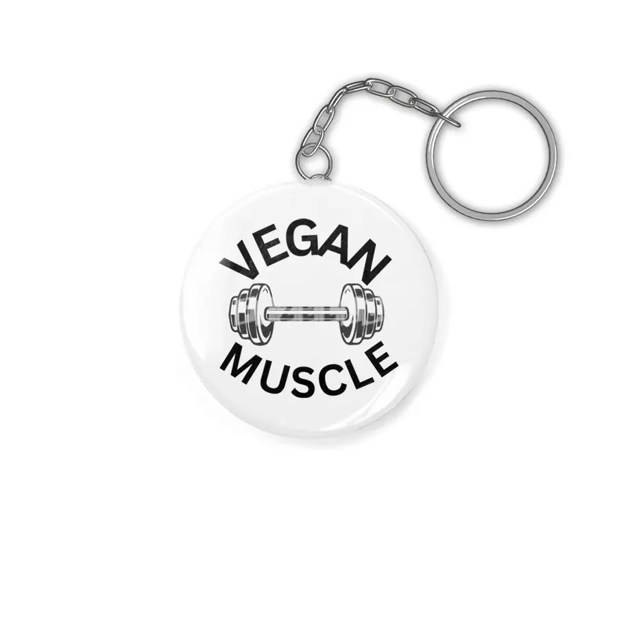 Vegan Muscle Anahtarlık
