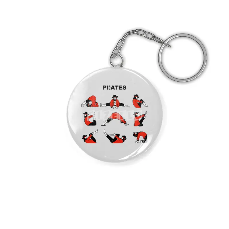 Pirates? Pilates! Anahtarlık