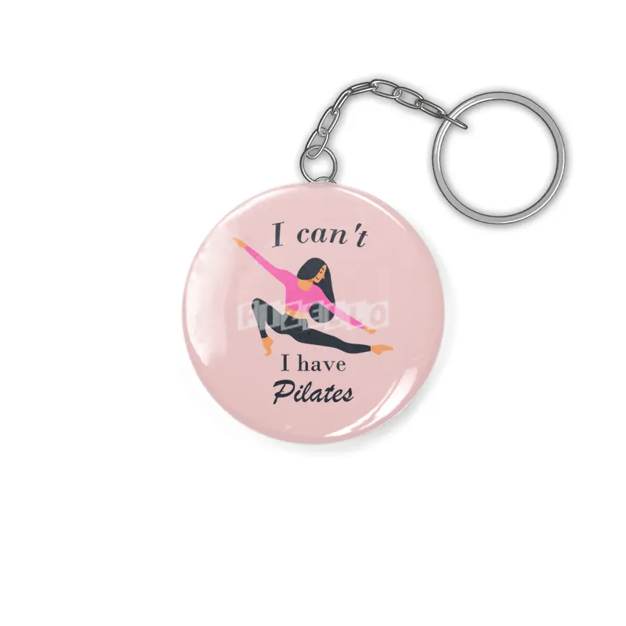 I can't I have Pilates Anahtarlık