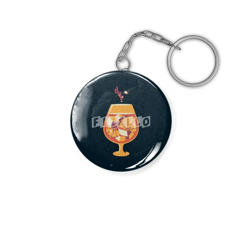 Aperol Spritz Dive In Summer Design CEO Anahtarlık