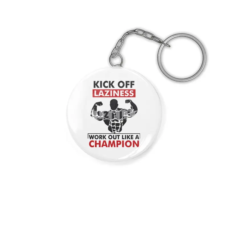 KICK OFF LAZINESS Anahtarlık