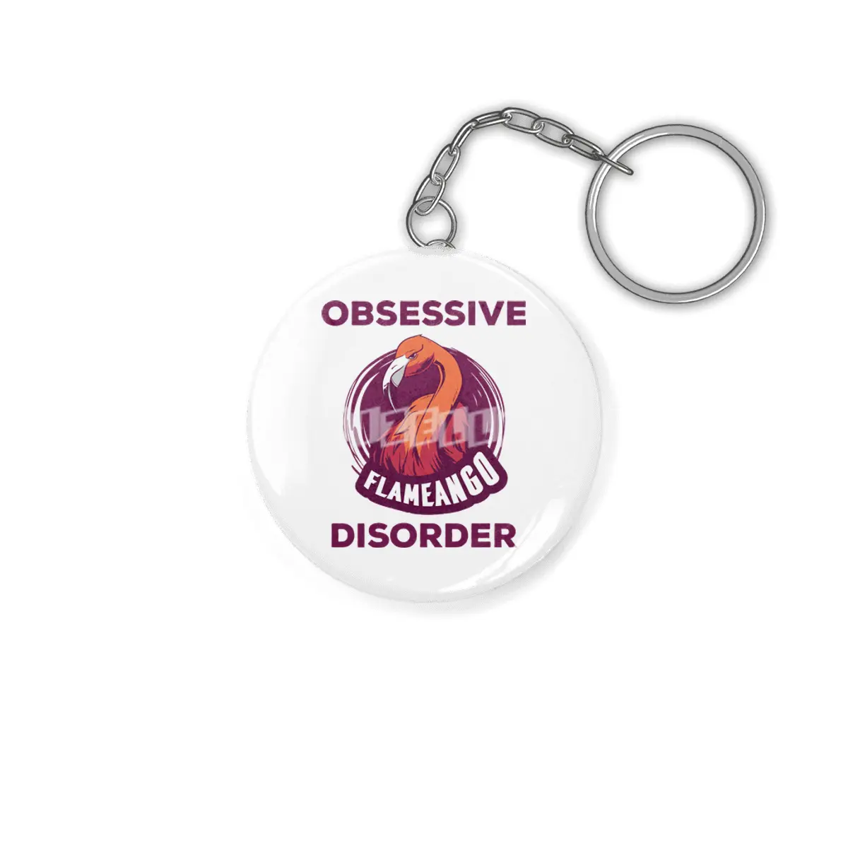 Obsessive Flamingo Disorder Anahtarlık