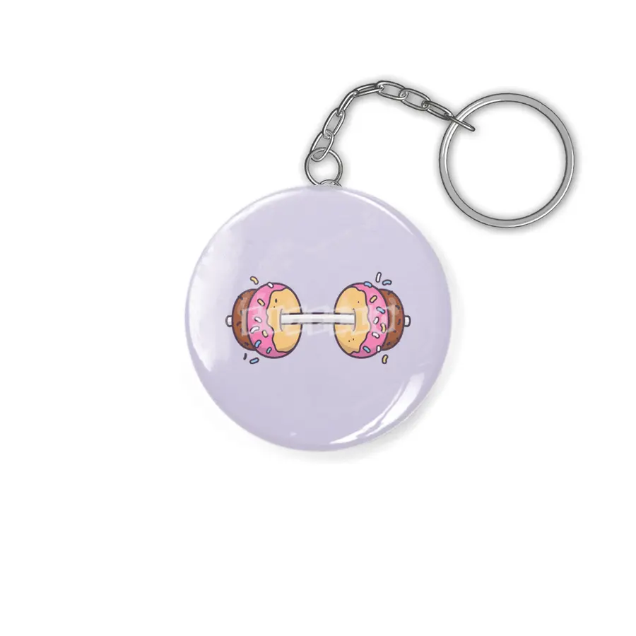 Donuts Barbell Anahtarlık