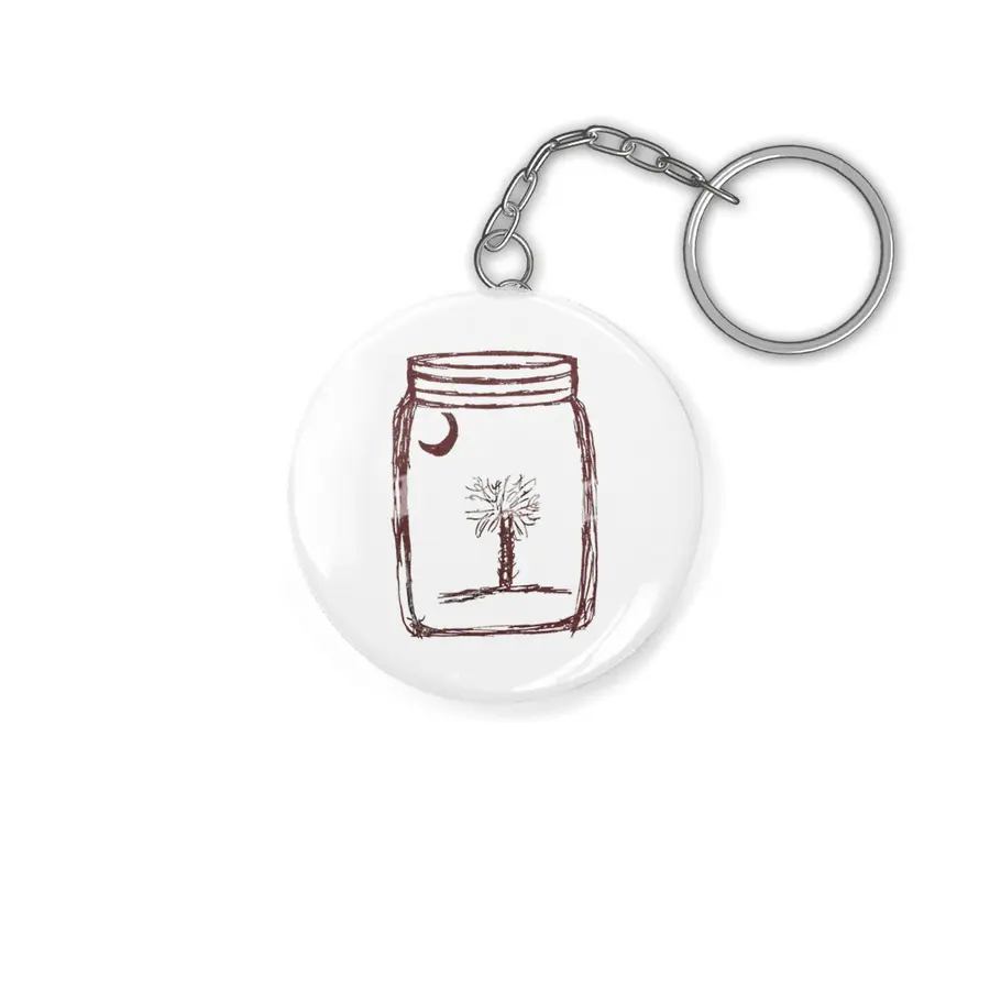 Garnet Mason Jar  Anahtarlık