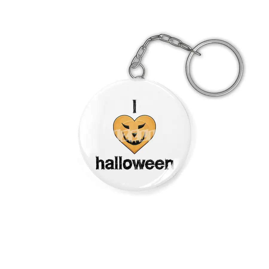 I Love Halloween Anahtarlık