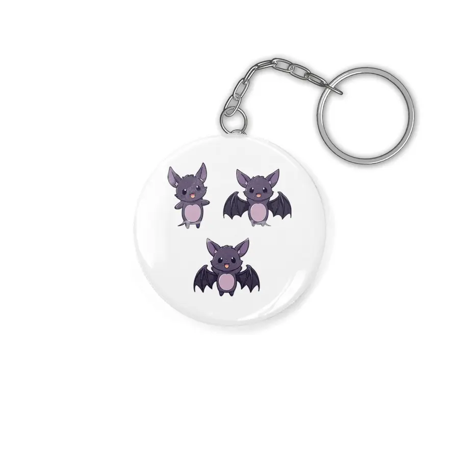 Cute Bat Anahtarlık