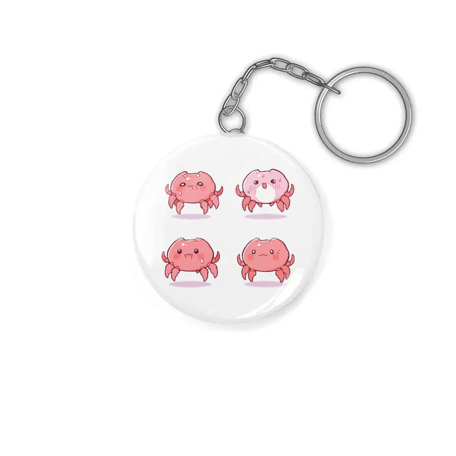 Cute Crabs Anahtarlık