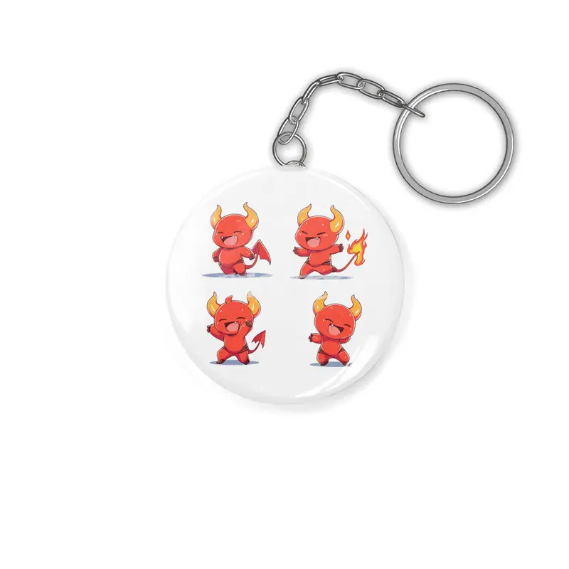 Cute Devil Anahtarlık