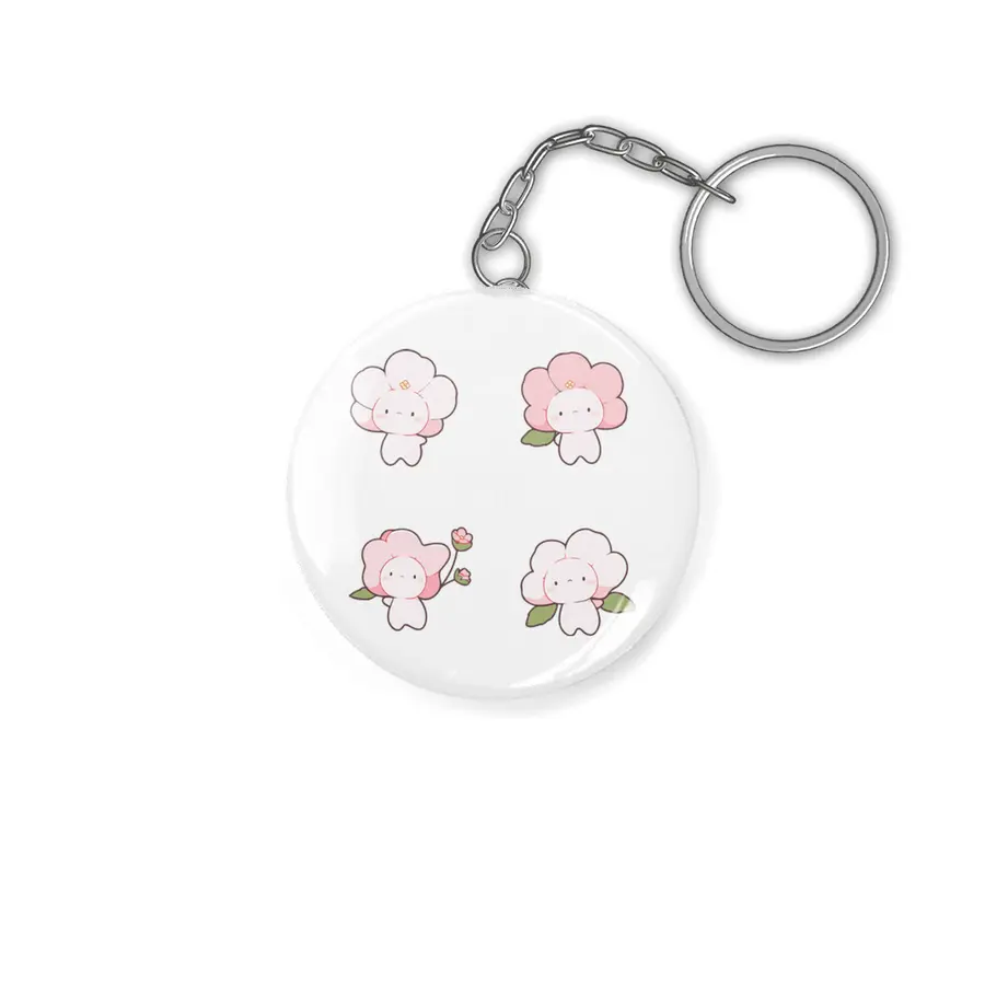 Cute Flower Sprite Anahtarlık