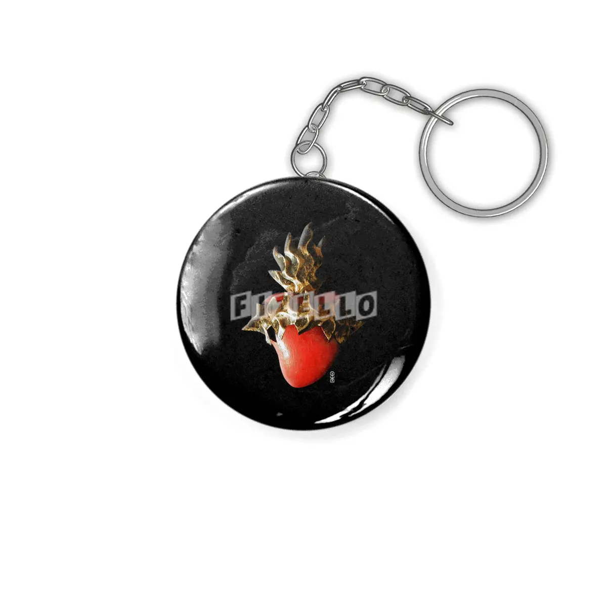 Sacred Heart on Tin Anahtarlık