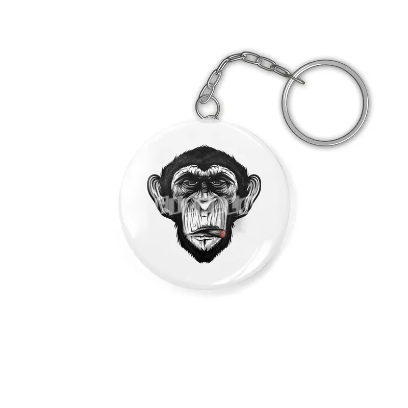 CIGAR CHIMP Anahtarlık