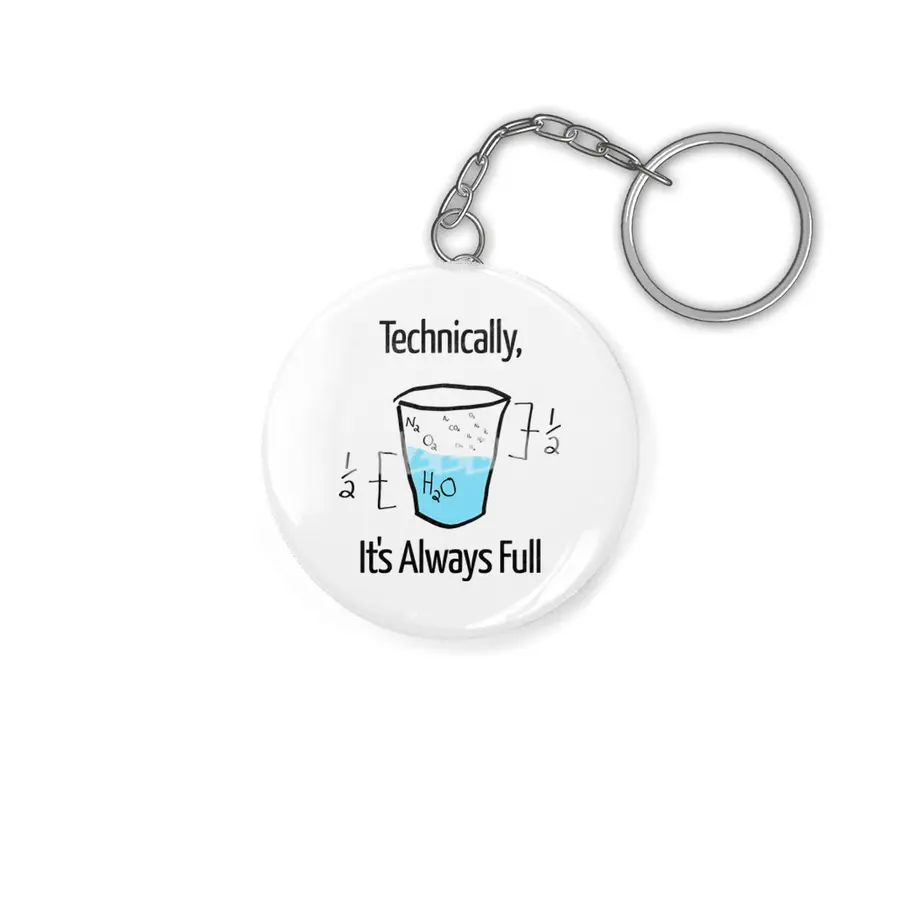 Funny Science Joke Anahtarlık