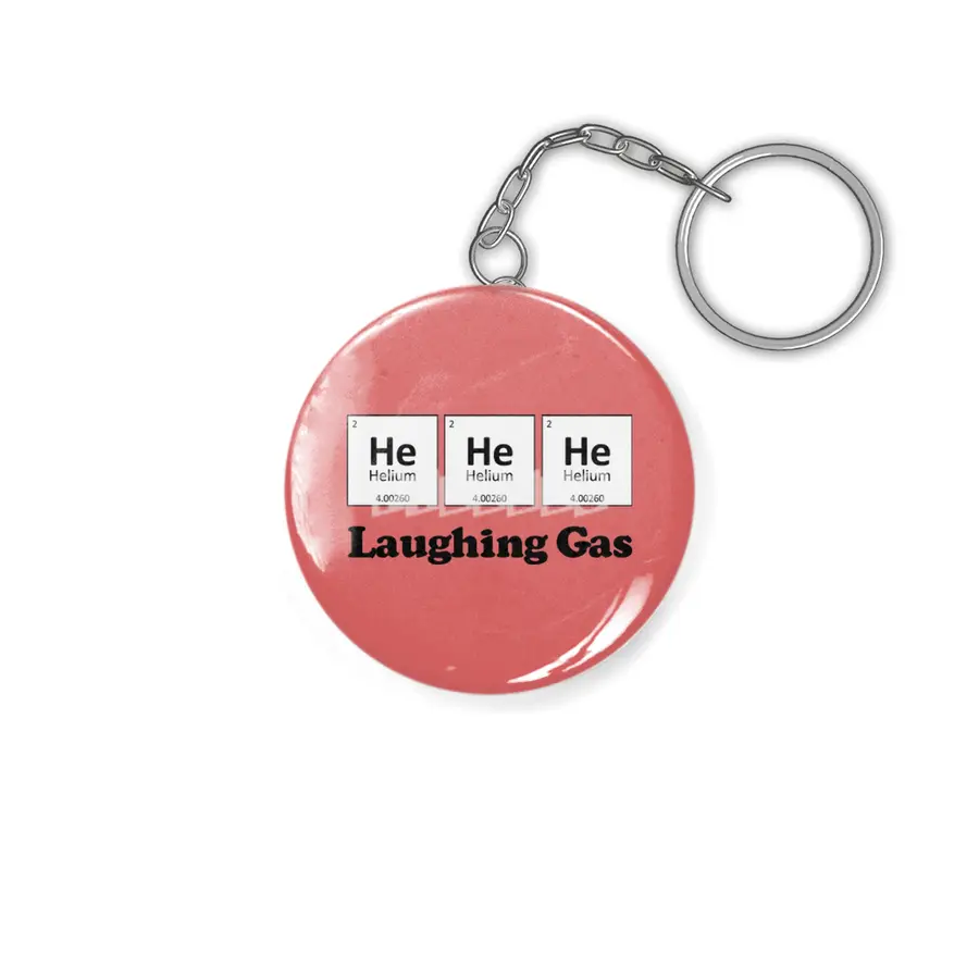 He He He Laughing Gas Anahtarlık