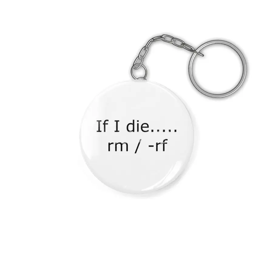 If I Die, RM RF Anahtarlık