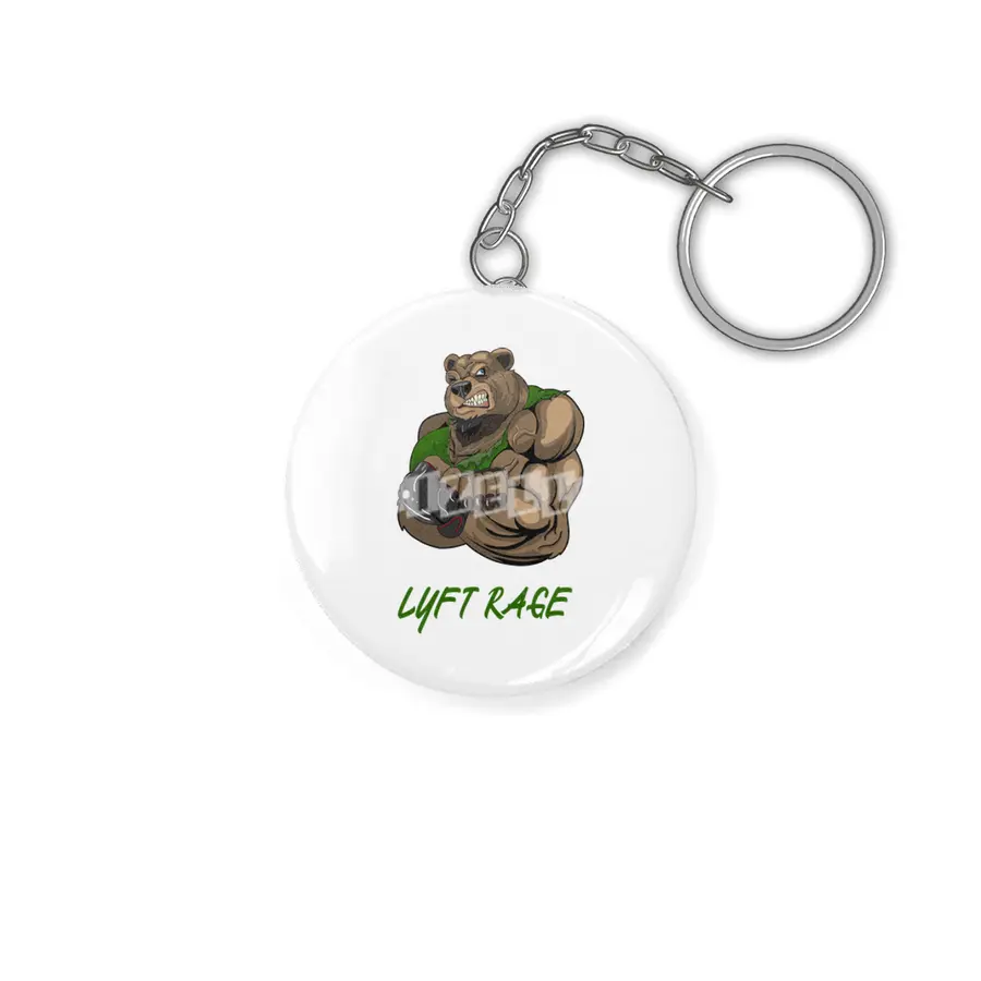 Lyft rage bear Anahtarlık