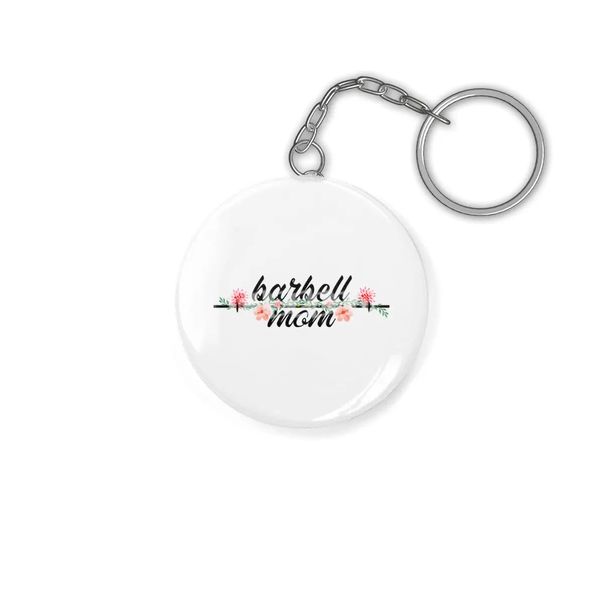 Barbell Mom Anahtarlık