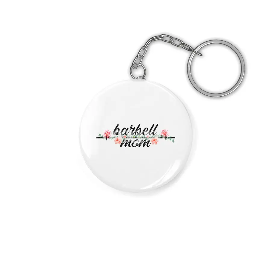 Barbell Mom Anahtarlık