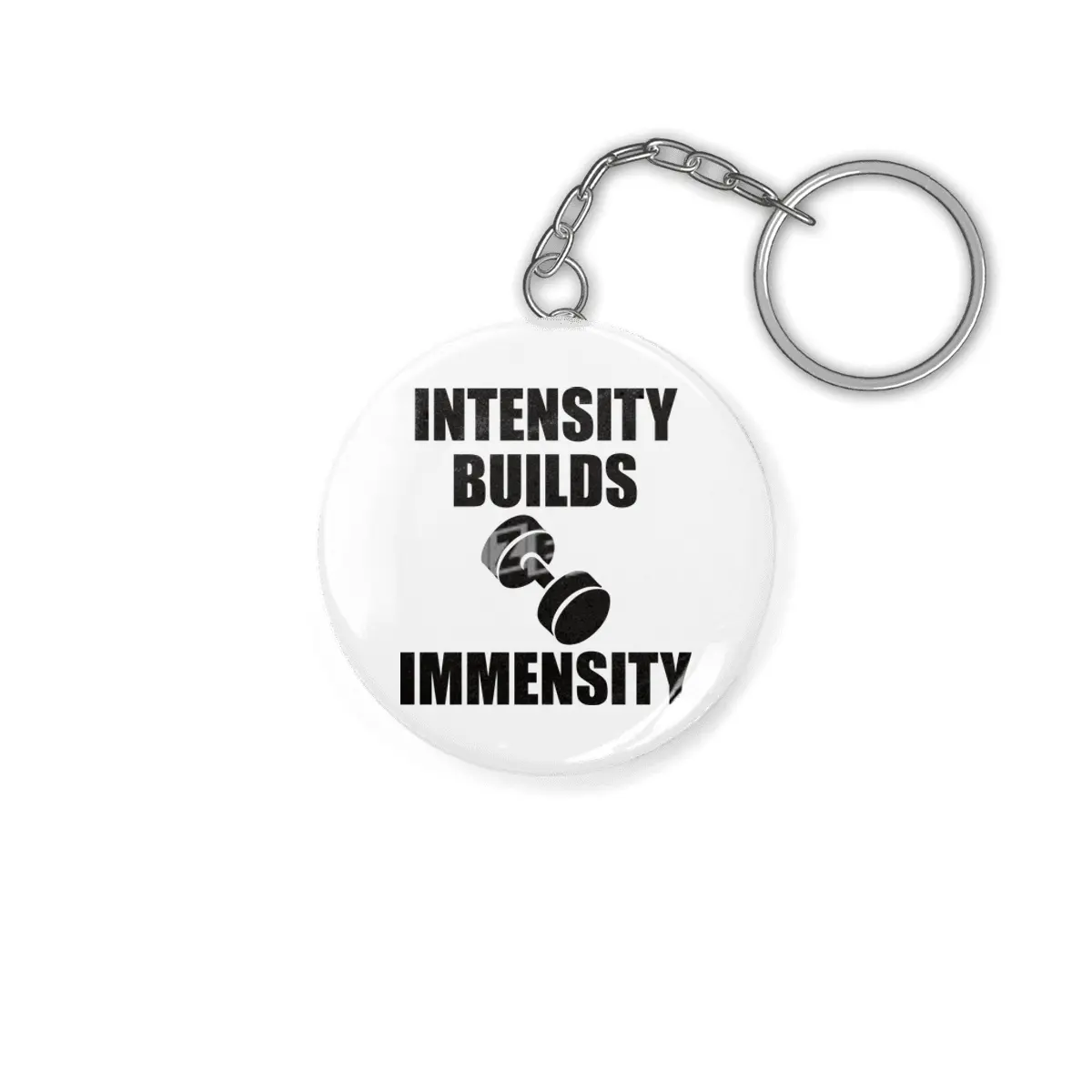 Bodybuilding - Intensity Builds Immensity Anahtarlık