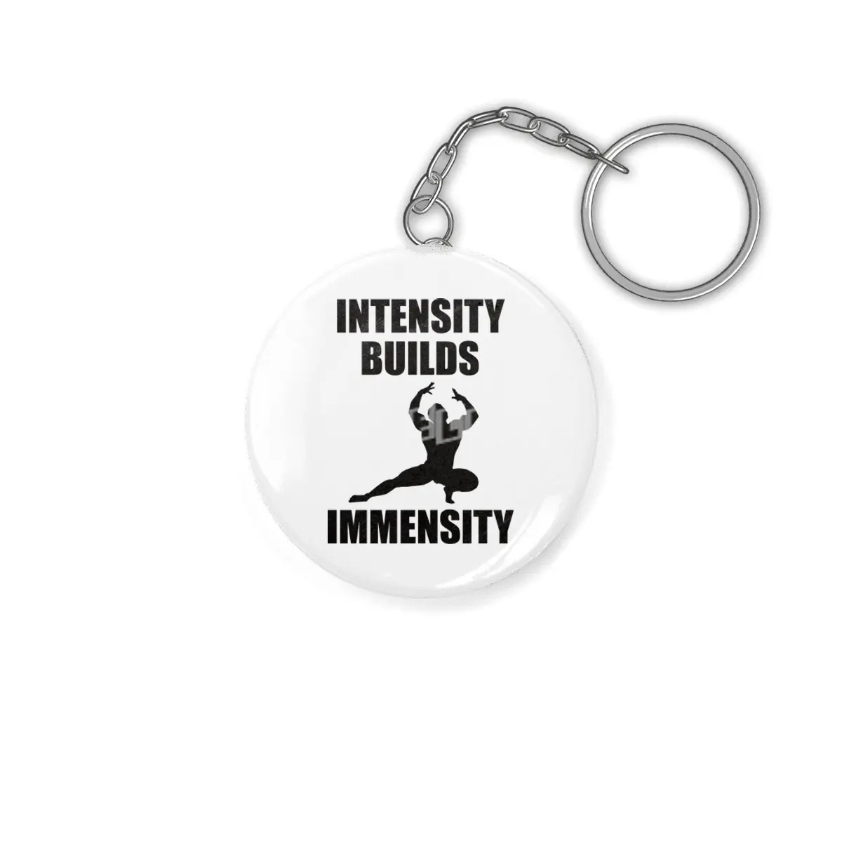 Bodybuilding - Intensity Builds Immensity Anahtarlık